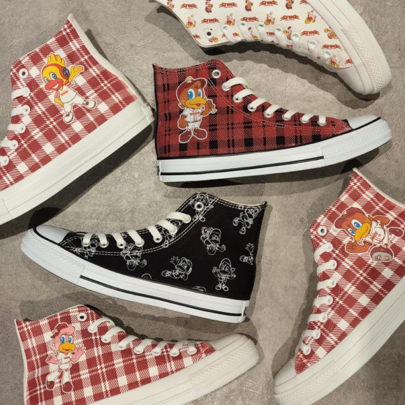 [CONVERSE STORE SENDAI 한정 커스터마이즈×도호쿠 라쿠텐 골든 이글스]