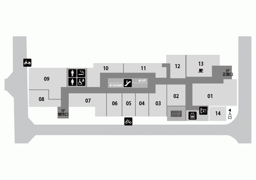 Parco2 1fレストラン カフェ ダイニングマルシェ パルイチ ペットショップ フロアガイド 仙台parco パルコ