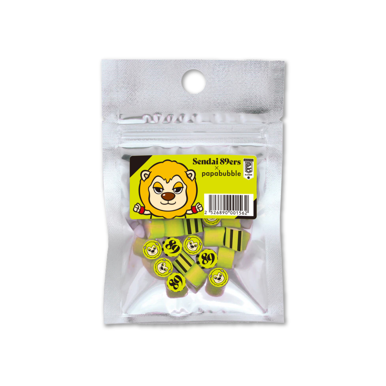  ■PAPABUBBLE×仙台89ERS キャンディ 価格：900円(税込)