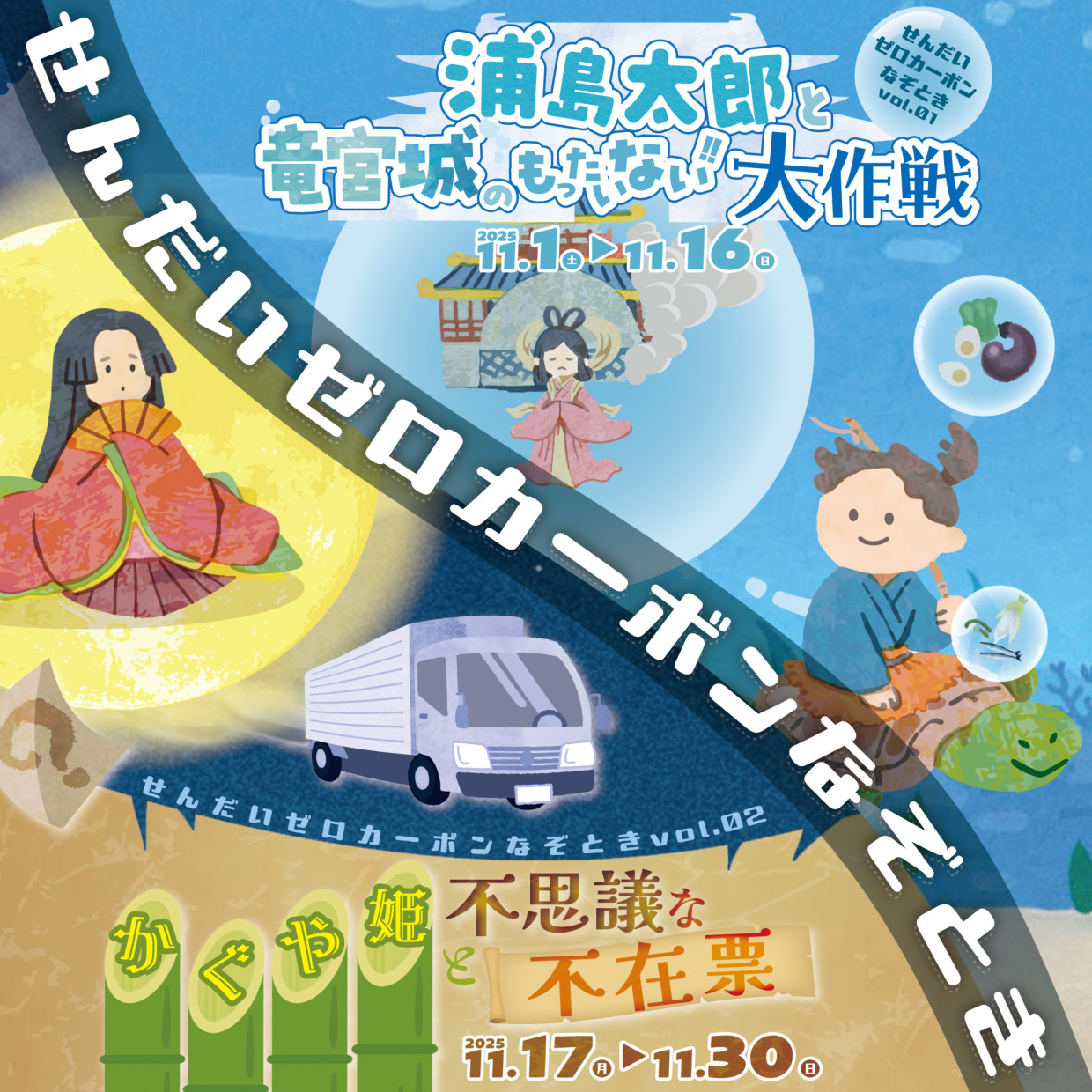 せんだいゼロカーボンなぞとき