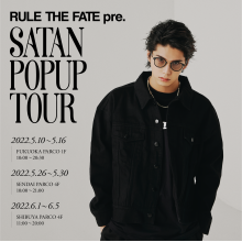 【LIMITED SHOP】本館4F 「RULE THE FATE」