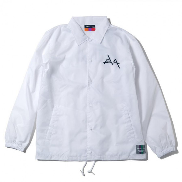 EVANGELION Solid Line Logo Nylon Jacket (ホワイト)（RADIO EVA