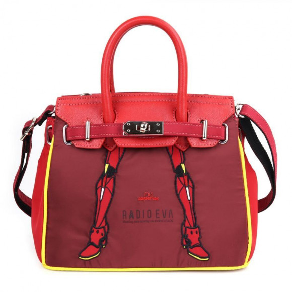 EVANGELION Small Boston Bag by mis zapatos (RED(2号機))（RADIO EVA