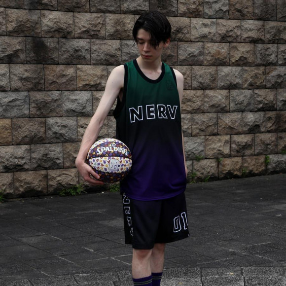 RADIO EVA Basketball by SPALDING (RADIO EVA MONOGRAM)【8月下旬お