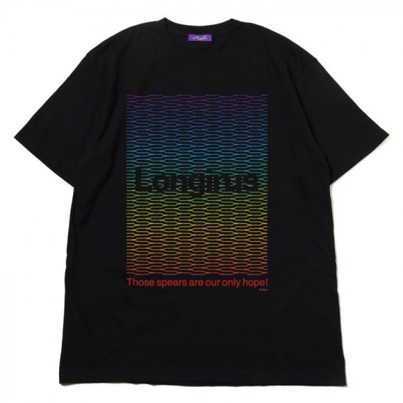 Longinus Art T-Shirt (BLACK×RAINBOW)【8月中旬お届け】（RADIO EVA ...