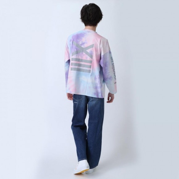 EVANGELION XIII Tie Dye Cutsew (PURPLE×PINK)【2月下旬お届け