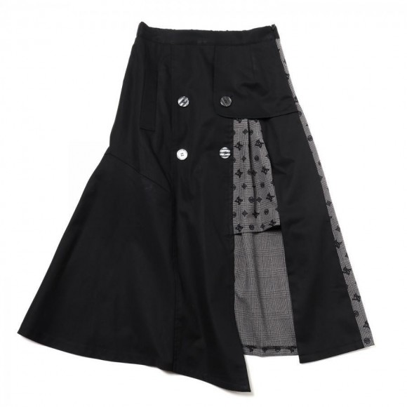 Check on EVA Trench Skirt (BLACK)【4월 중순 신고】