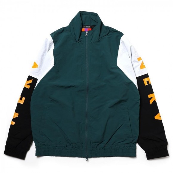 EVANGELION SWITCHING NYLON JACKET (GREEN×BLACK×WHIT(02)))【5월 하순 신고】