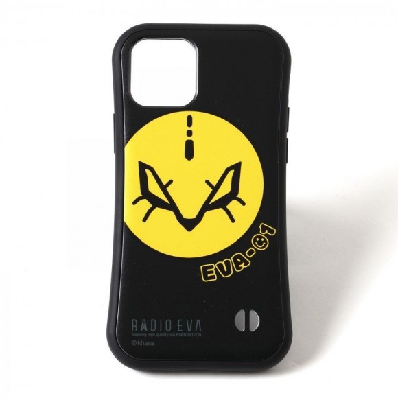 RADIO EVA ORIGINAL MOBILE CASE by EVA-01 FACE(BLACK)【수주 생산 상품(주문으로부터 30~50일이면 배달 예정)】