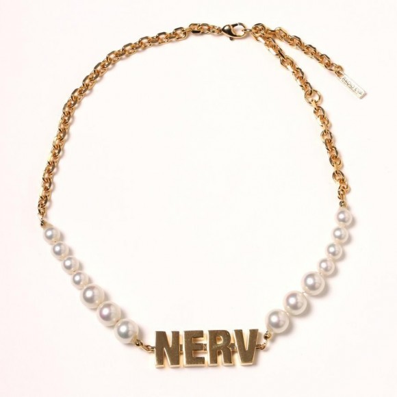 NERV Pearl Choker (GOLD)