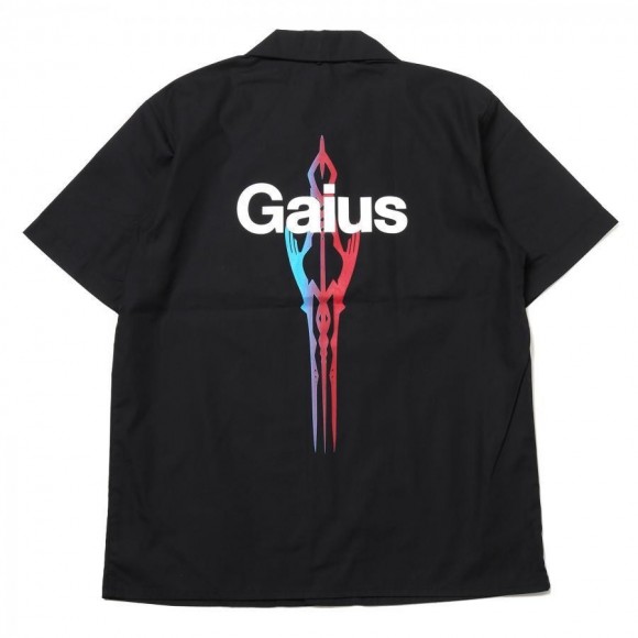 Gaius SHORT SLEEVE SHIRT(BLACK)【4월 하순 신고 예정】