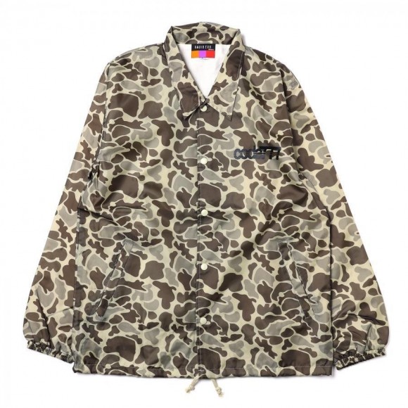 THE BEAST CAMOUFLAGE COACH JACKET(BEIGE)【6월 하순 신고 예정】