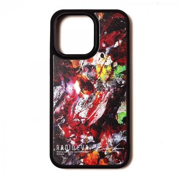 EVANGELION Painting MOBILE CASE by Cigarette-burns (RED(EVA-02)) 【수주 생산 상품(주문에서 40~60일 이내에 배달 예정)】