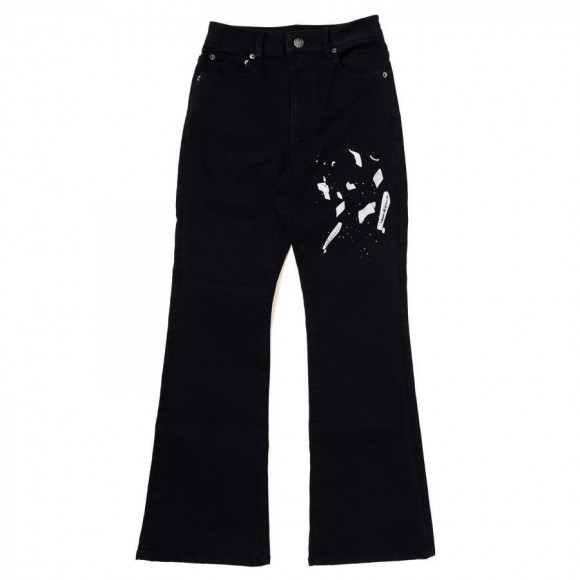 YAMIYO FLARE DENIM (BLACK)