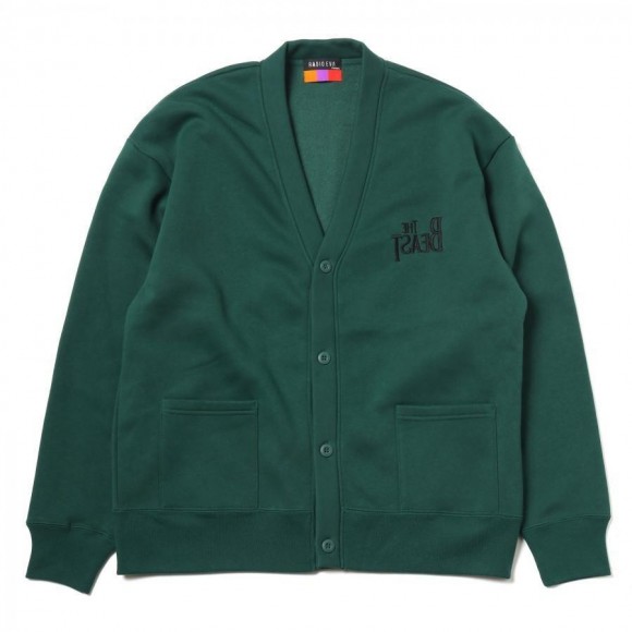 THE BEAST Sweat Cardigan (GREEN)