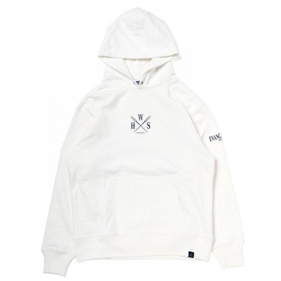 Back Logo Hoodie by HWDS (WHITE)