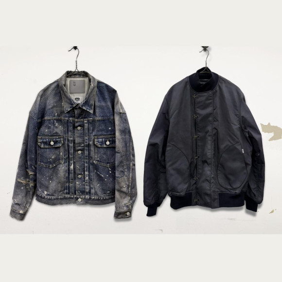 『eYe JUNYA WATANABE MAN』 ×『 New Manual』 ダブルネーム 転写プリント