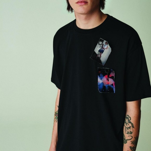 RAF SIMONS PRINTED PATCH T-SHIRT