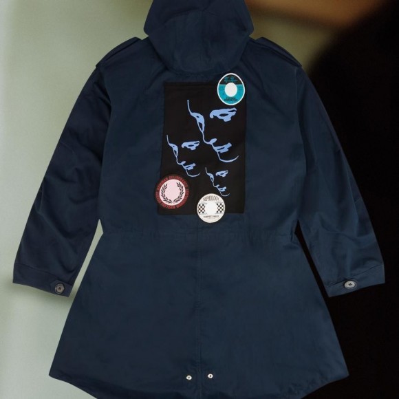 Raf Simons Patched Parka