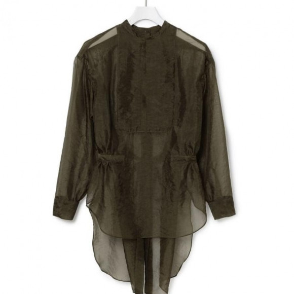 PHEENY - PHEENY ドレスシャツ オーガンジー PHEENY】別注Wrinkle organdie dress shirt（ADAM ET ROPE