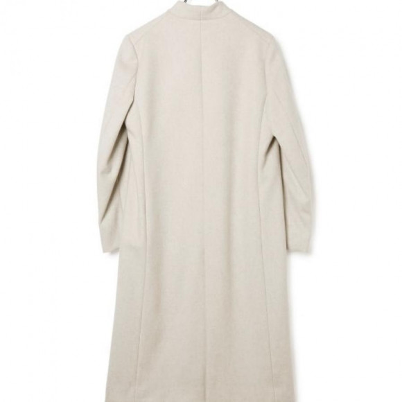専用！！アダムエロペ＊定3.5万＊ビーバーVネックノーカラーコート＊グレー 専用！！アダムエロペ＊定3.5万＊ビーバーVネックノーカラー