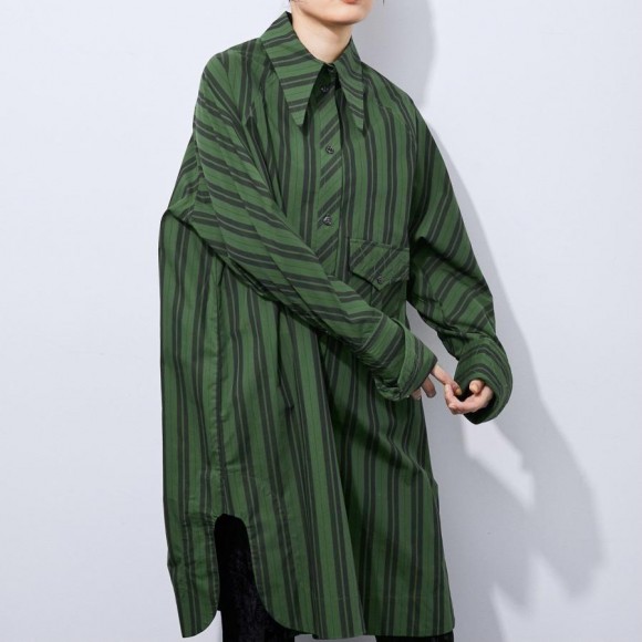 GANNI / ガニー】Stripe Cotton Shirt（ADAM ET ROPE'） | 渋谷PARCO