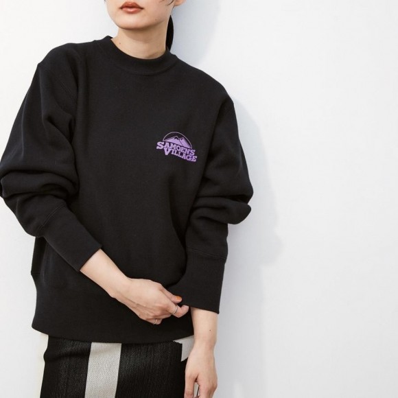 【Champion for ADAM ET ROPÉ】아담 에로페 별주 챔피언 RW LOGO SWEAT