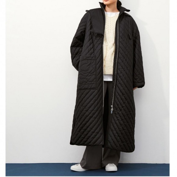 【GANNI/가니】Recycled Ripstop Quilt COAT