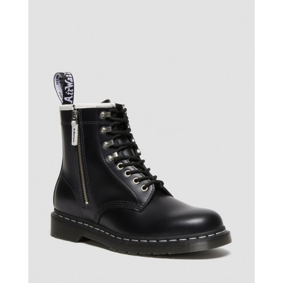 Dr.Martens】1460 ZIPPED HDW 8 ホール ブーツ（Dr. Martens） | 渋谷 ...