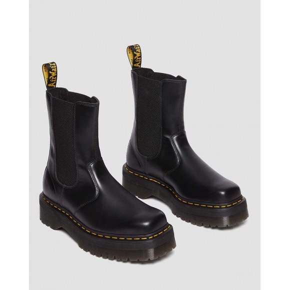 Dr.martens】2976 HI QUAD SQUARED チェルシー ブーツ（Dr. Martens