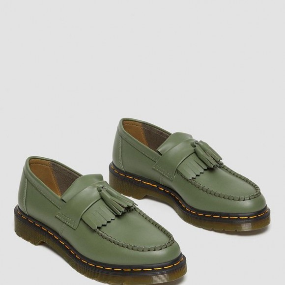 【Dr.Martens】ADRIAN YS塔塞尔罗法KHAKI GREEN