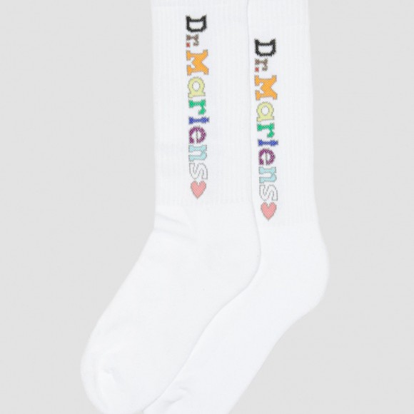 【Dr.Martens】 Pride Barti Cal logo socks