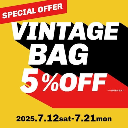 VINTAGE BAG 5%OFF