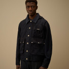 【C.P.COMPANY】SS026 COLLECTION＿50 Fili Indigo Goggle Jacket
