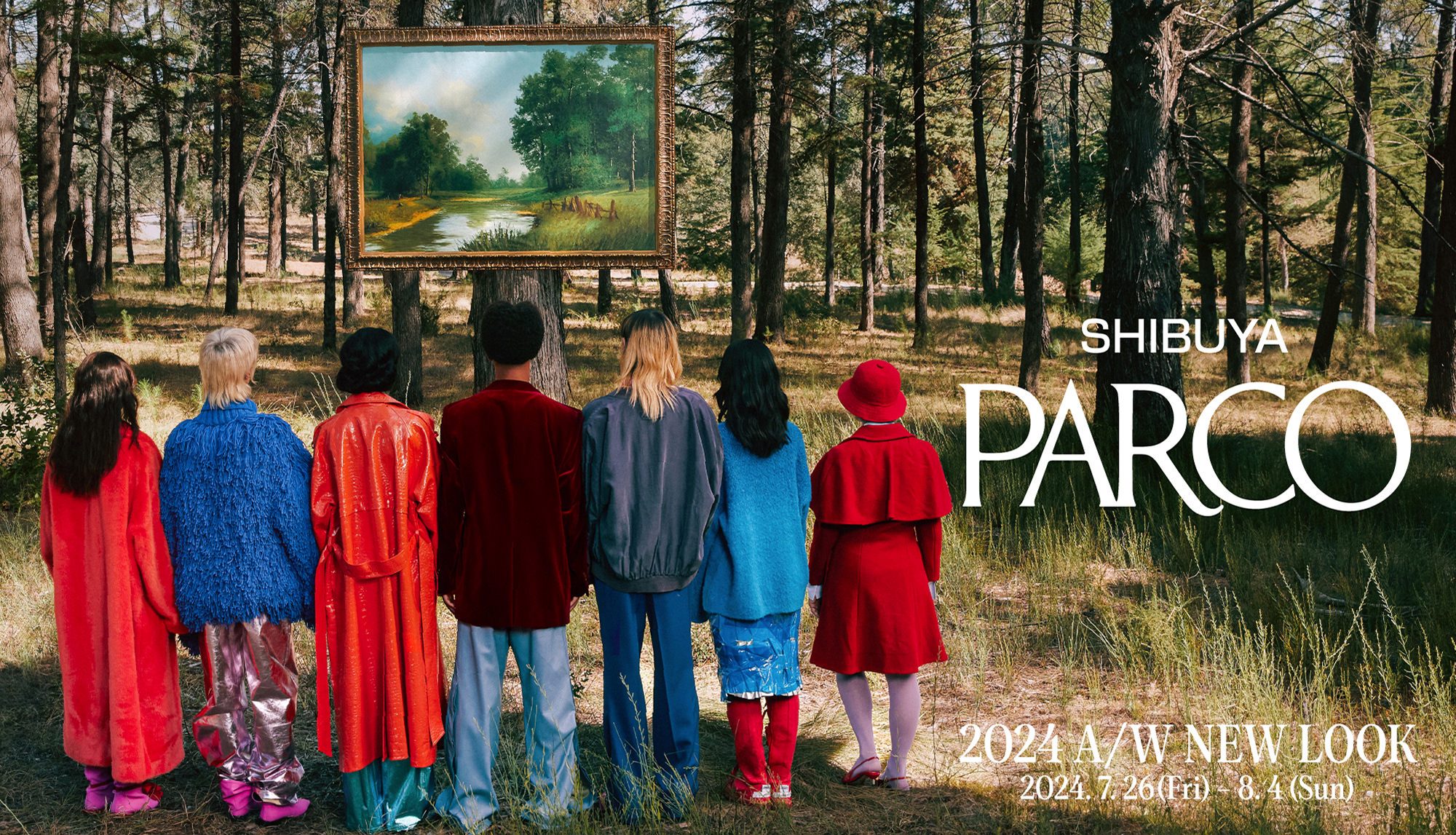 「SHIBUYA PARCO 2024 A/W NEW LOOK」｜ Seamlessly, to a beautiful immersive world. Shibuya PARCO Fall / Winter Collection