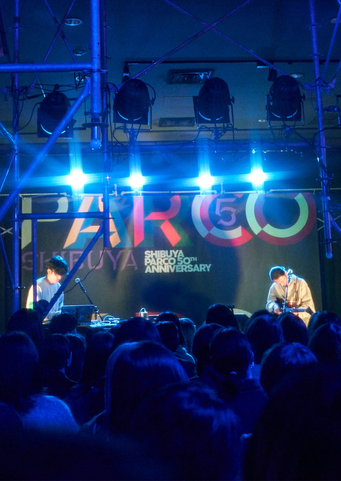 SHIBUYA PARCO 50th ANNIVERSARY|祝贺50周年的音乐&文化活动"50/50。"照片报告达20天的祝祭