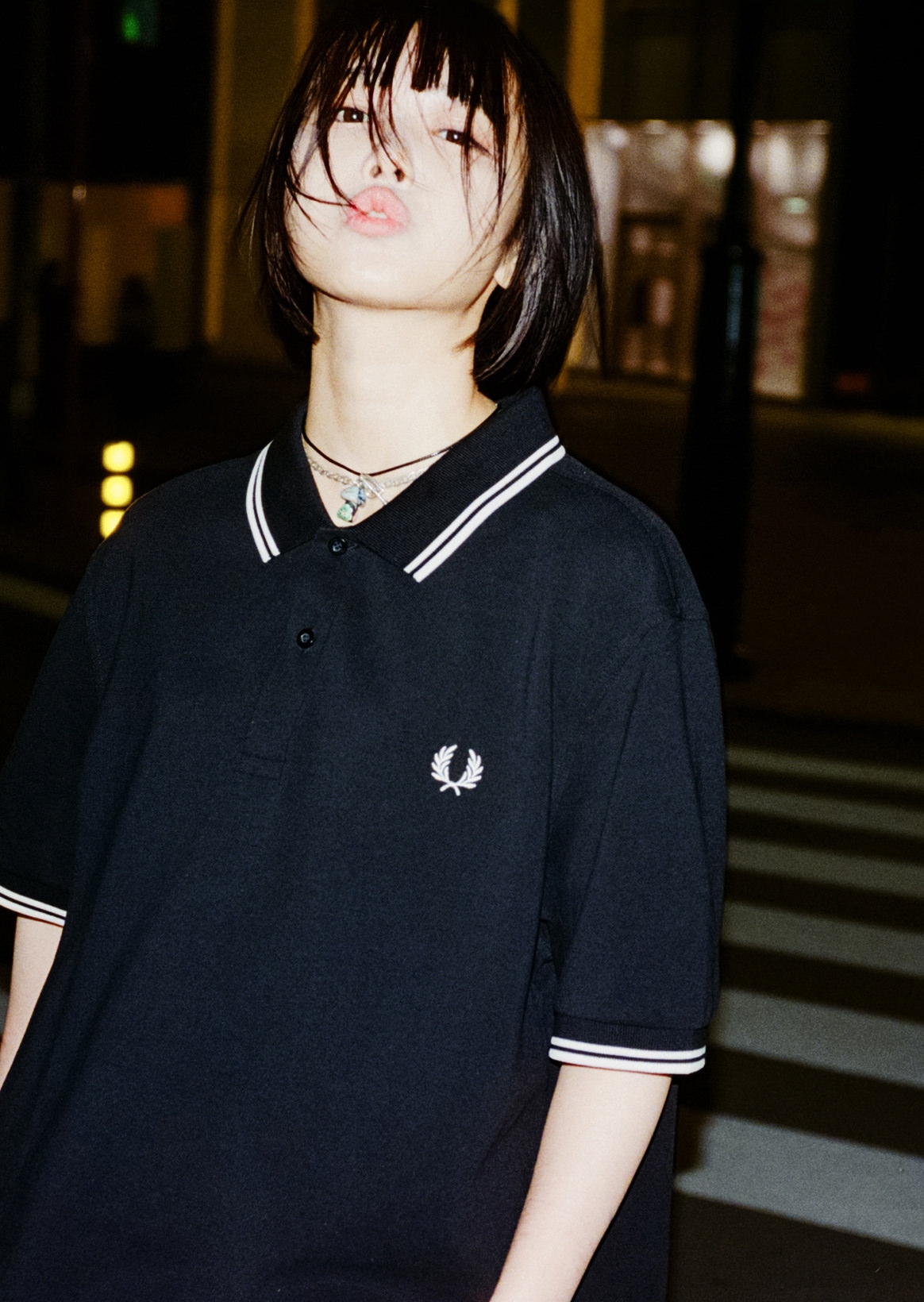 That x FRED PERRY | A distant memory, the blink of a star I once saw. That "Night Story"