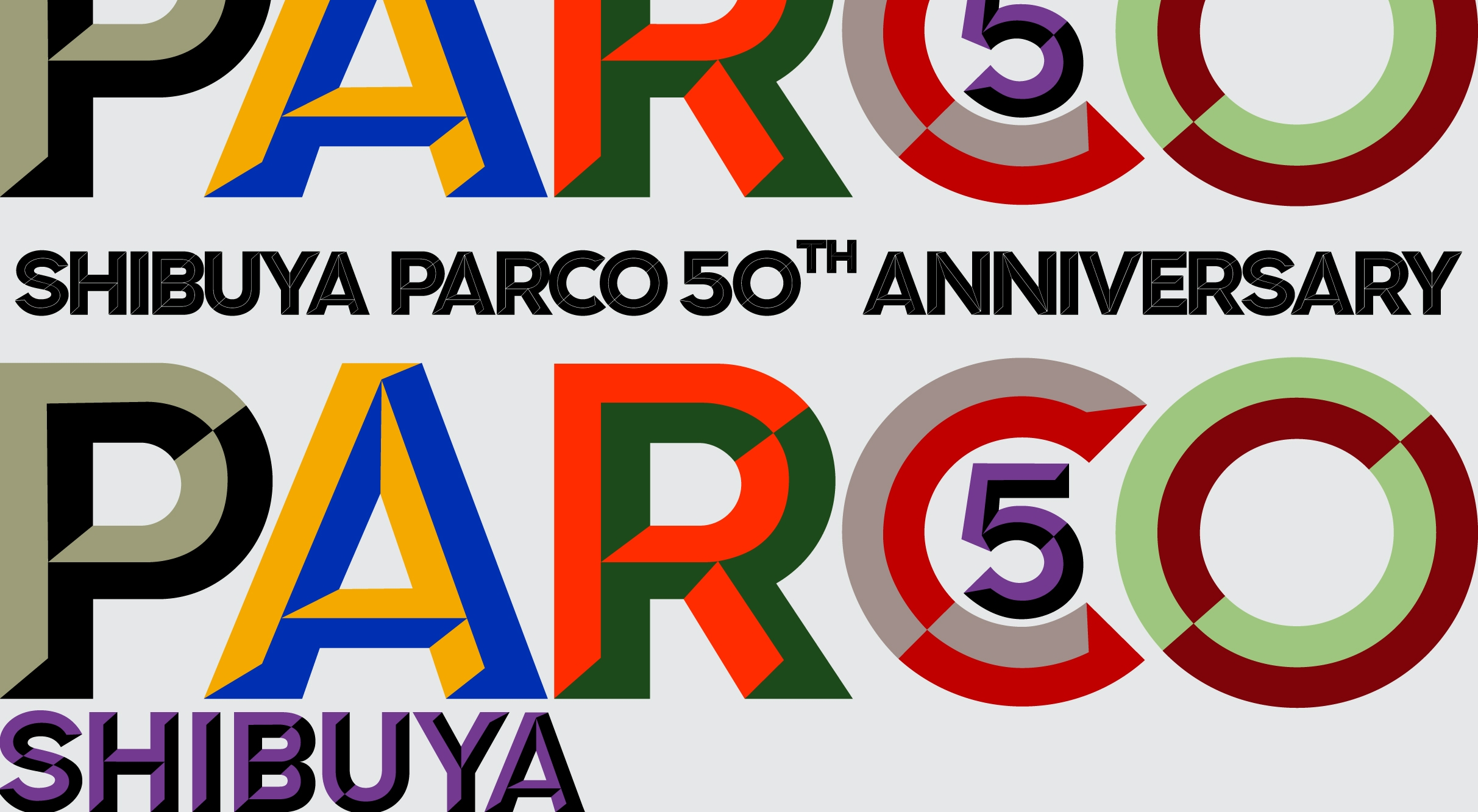 SHIBUYA PARCO 50TH ANNIVERSARY"50/50"|举行祝贺开业50周年的anibasariibento