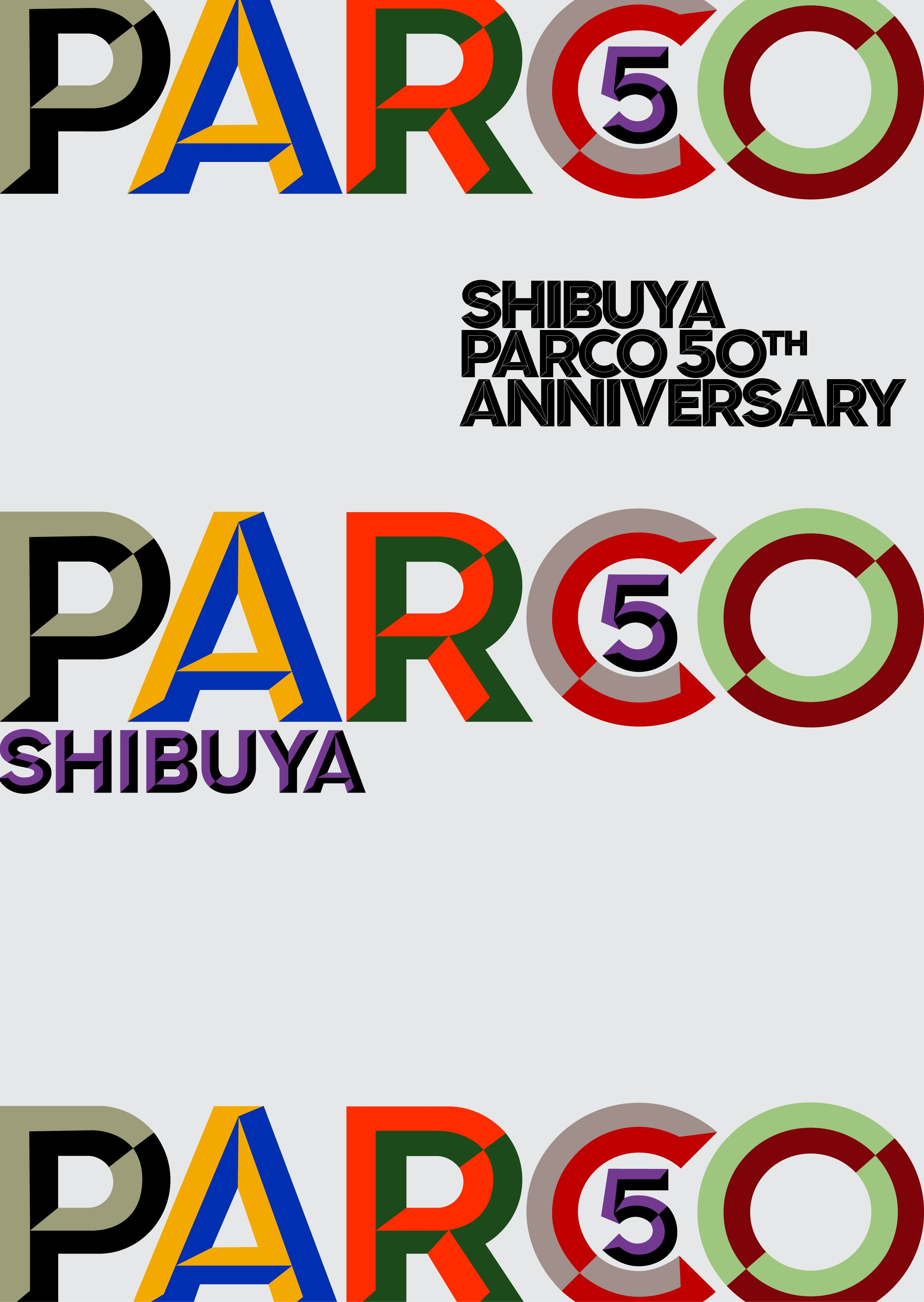 SHIBUYA PARCO 50TH ANNIVERSARY"50/50"|举行祝贺开业50周年的anibasariibento
