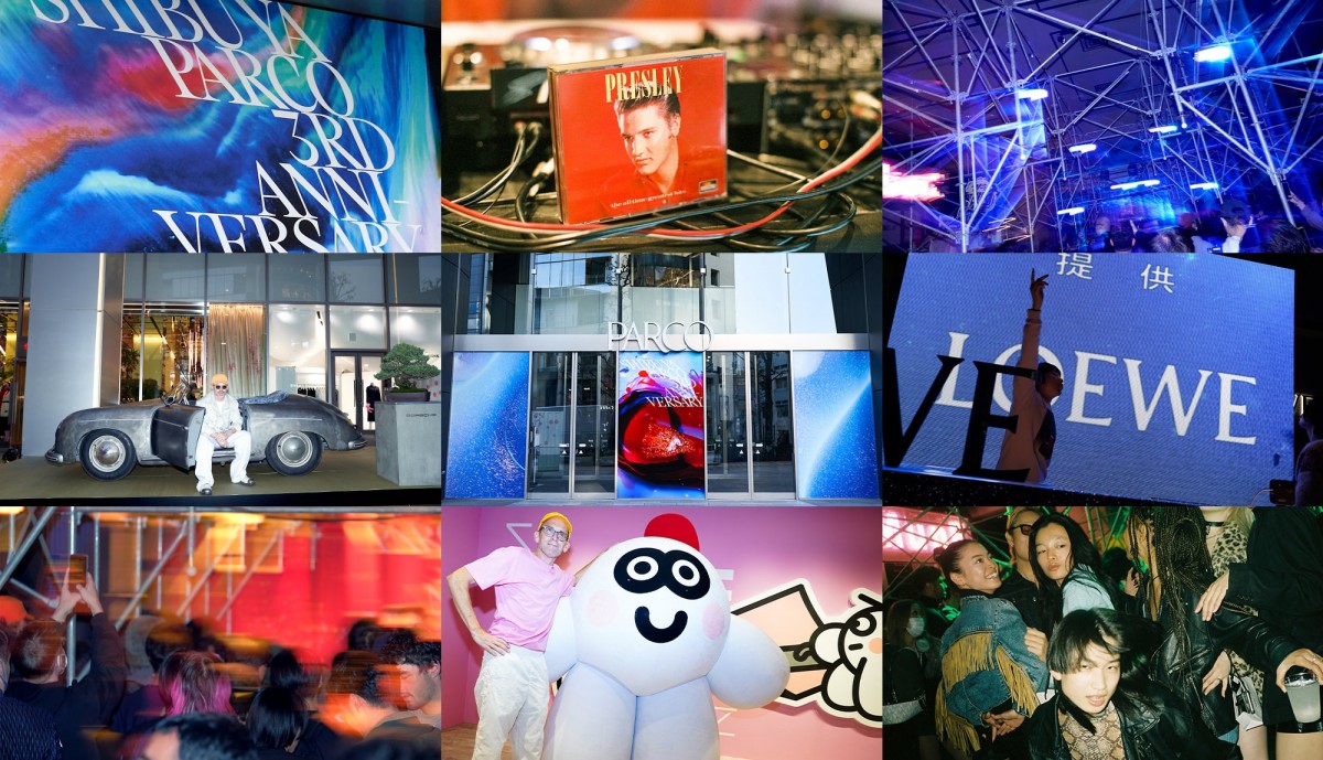 SHIBUYA PARCO 3rd ANNIVERSARY｜3周年を煌めきの音で包む――ゲストが集