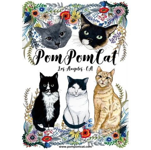 『POMPOMCAT ネコのいる暮らし展Vol.7』 ~California Cat Lifestyle~