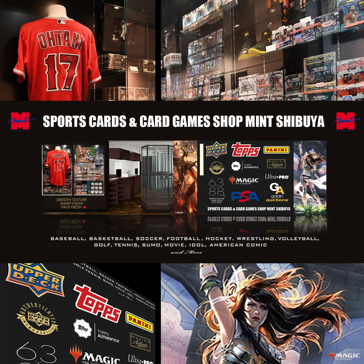 【NEW OPEN】スポーツカード&カードゲームショップ ミント