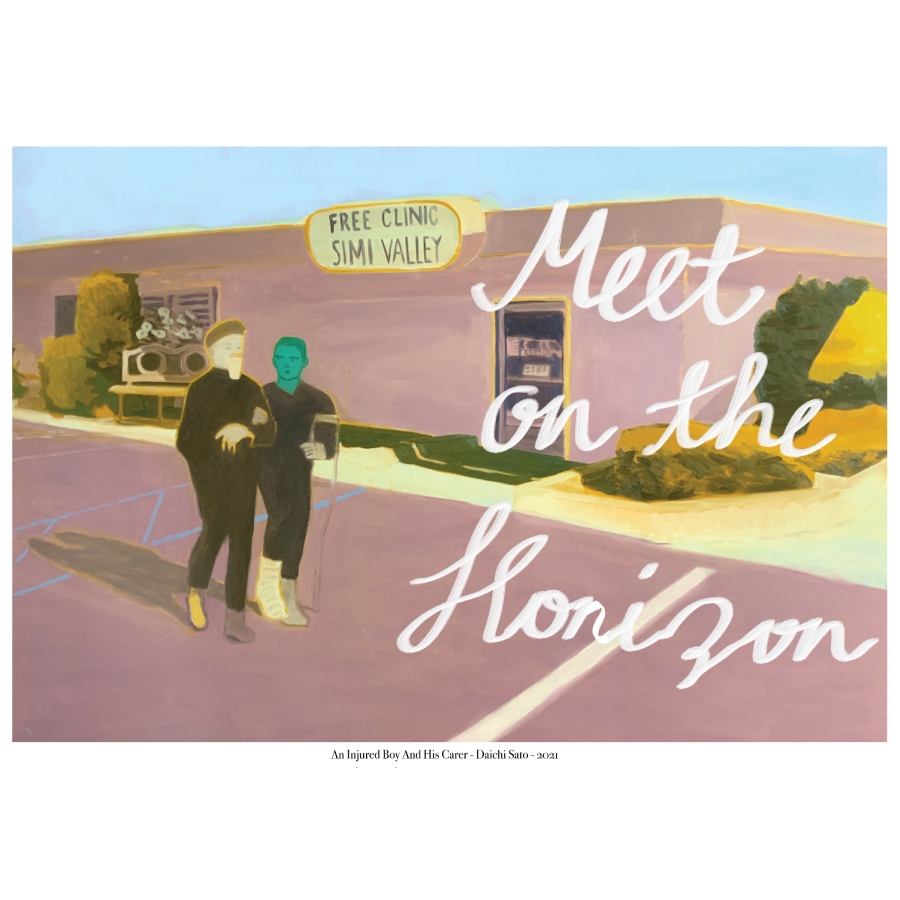 左刀大地 個展「Meet on the Horizon」