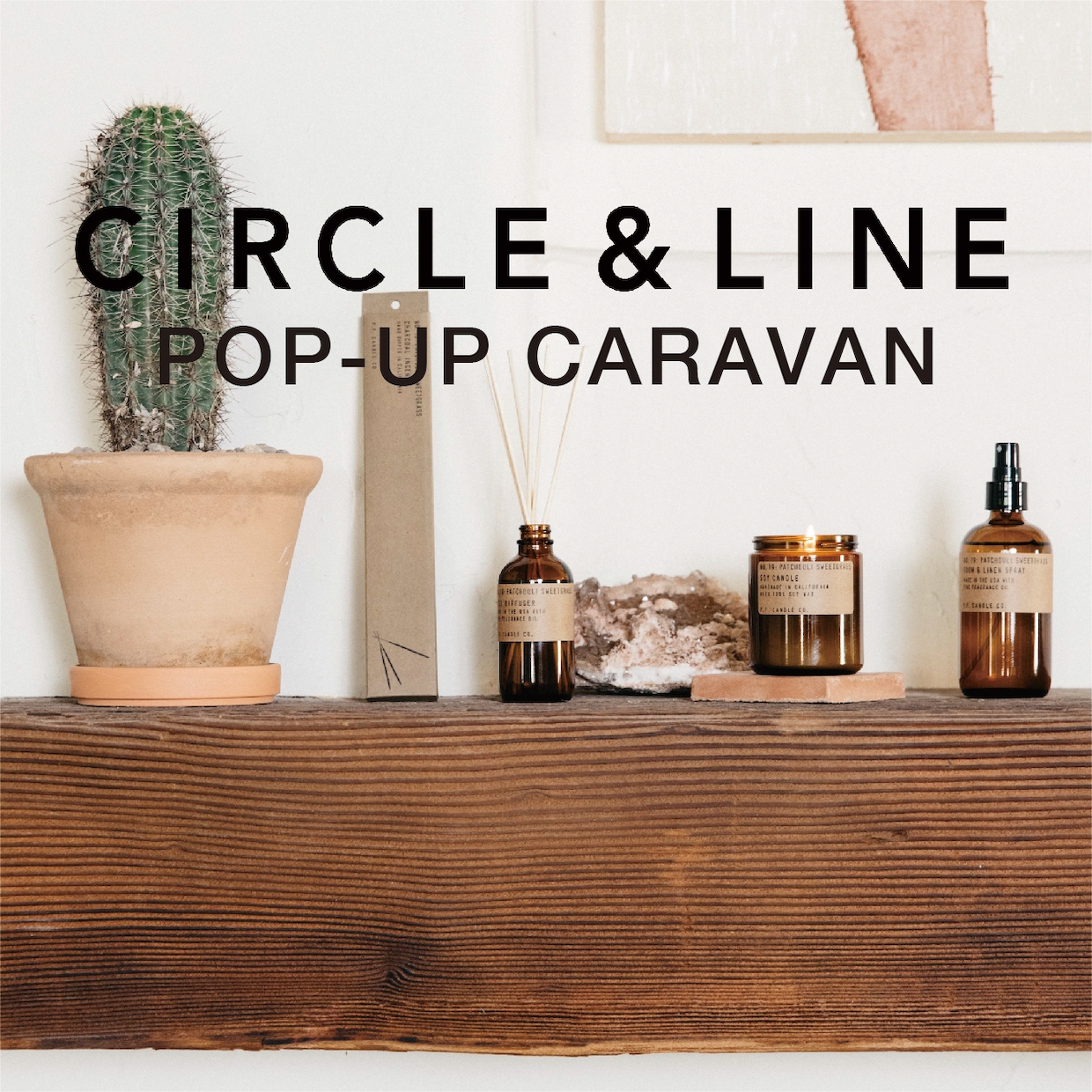 CIRCLE&LINE POP-UP CARAVAN