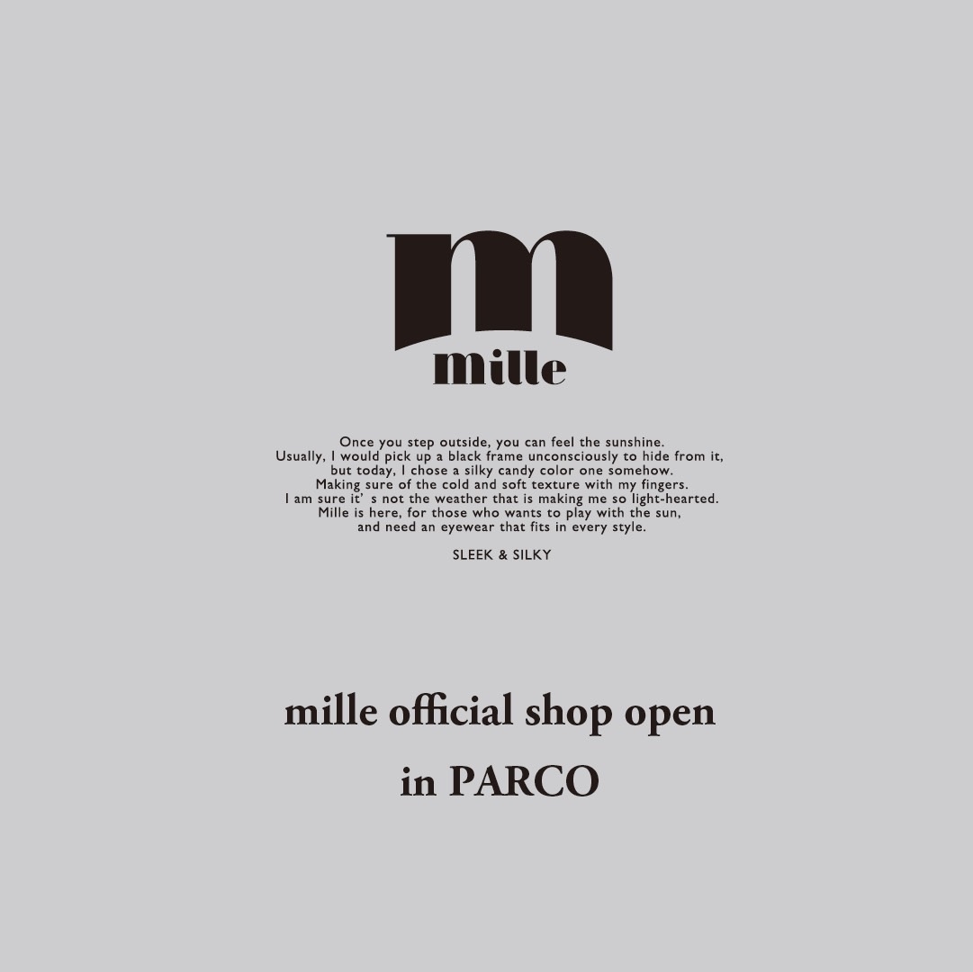 【NEW OPEN】Mille