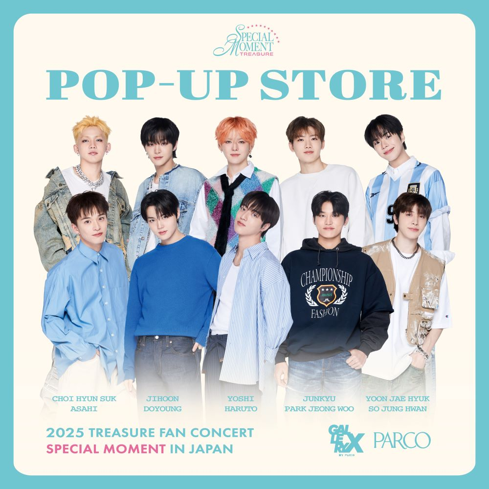 2025 TREASURE FAN CONCERT [SPECIAL MOMENT] IN JAPAN POP-UP STORE