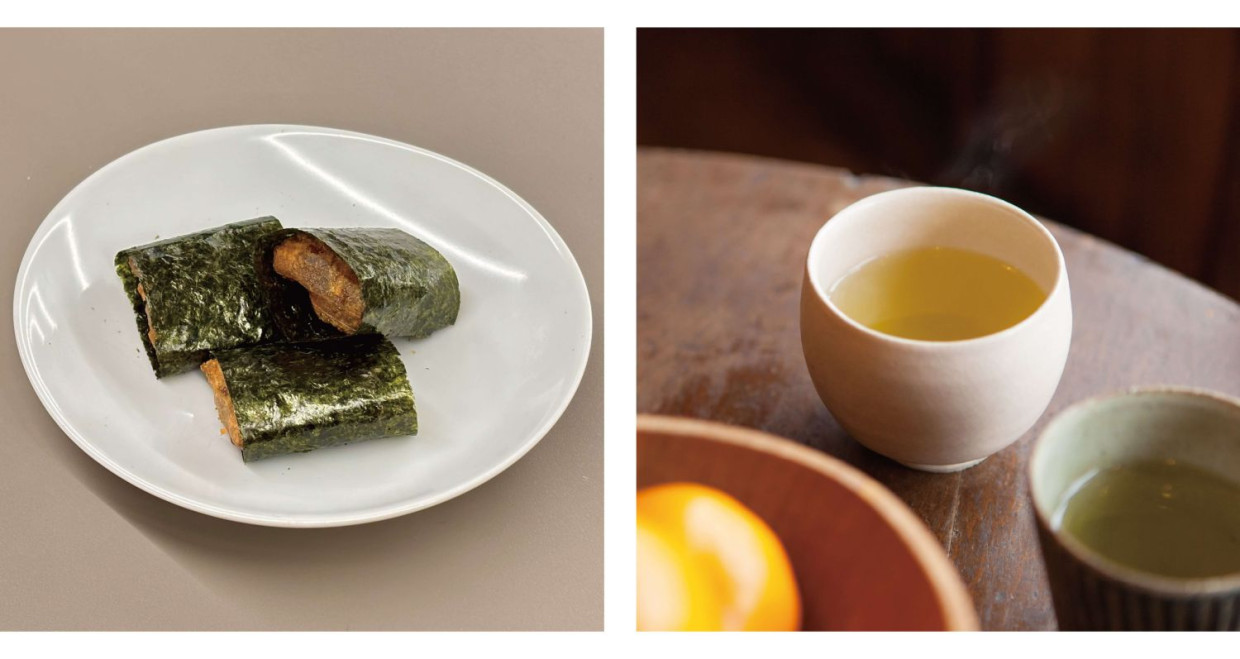 おせんべい試食ランド