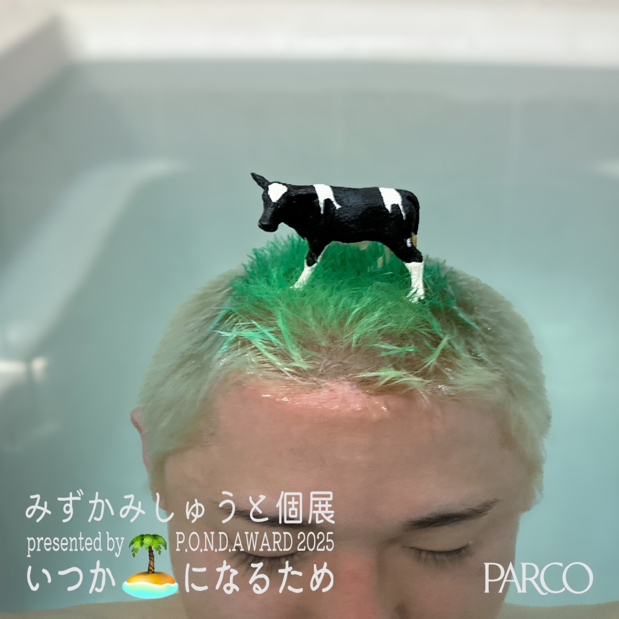 みずかみしゅうと個展「いつか島になるため」presented by P.O.N.D. AWARD 2025