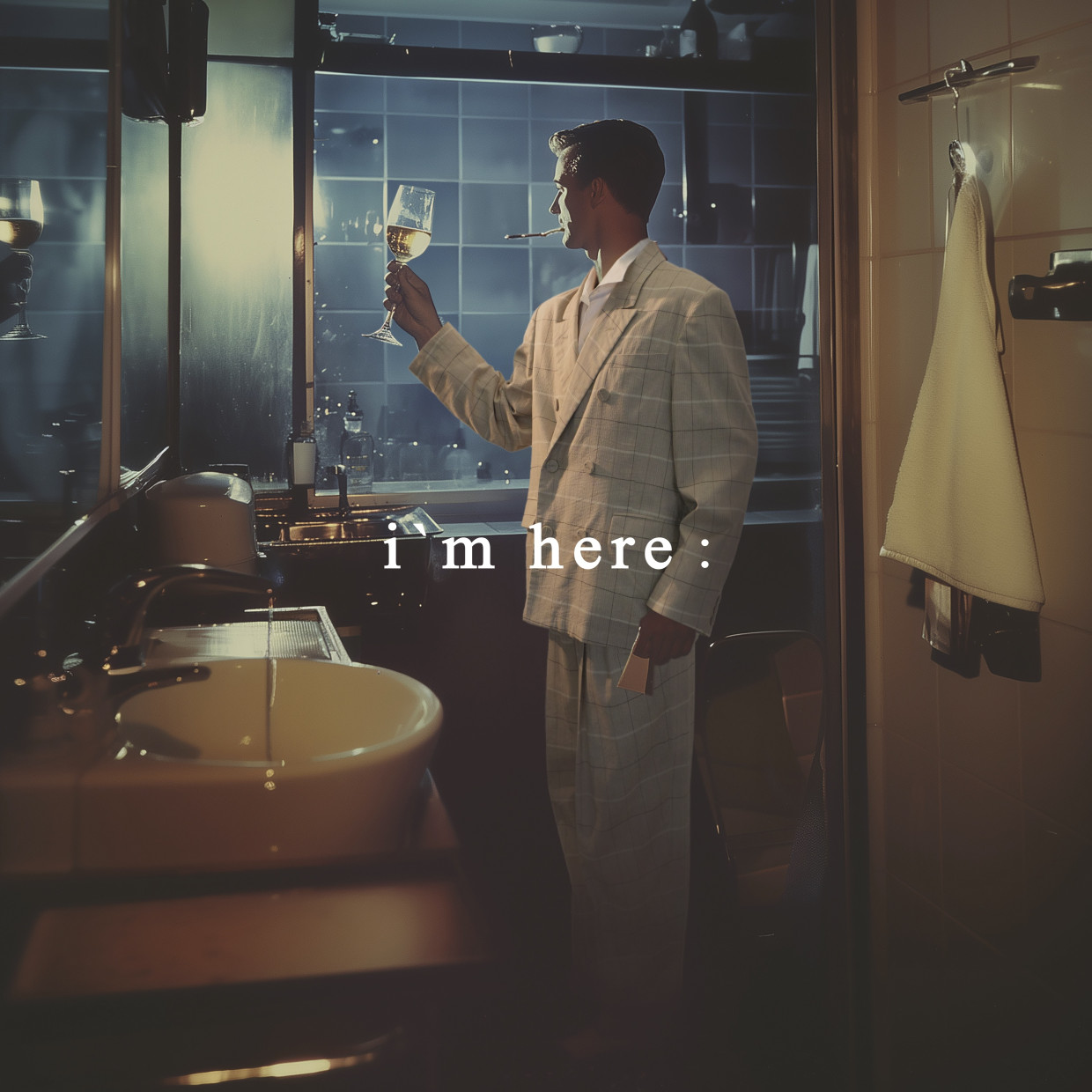 i`m here :