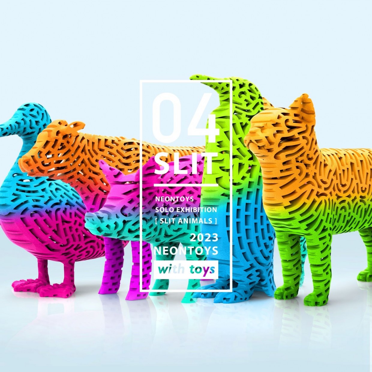 event&POPUP(NEONTOYS SOLO EXHIBITION “SLIT ANIMALS”) | 시부야